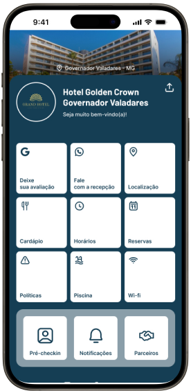 Ferramentas exclusivas InnCard