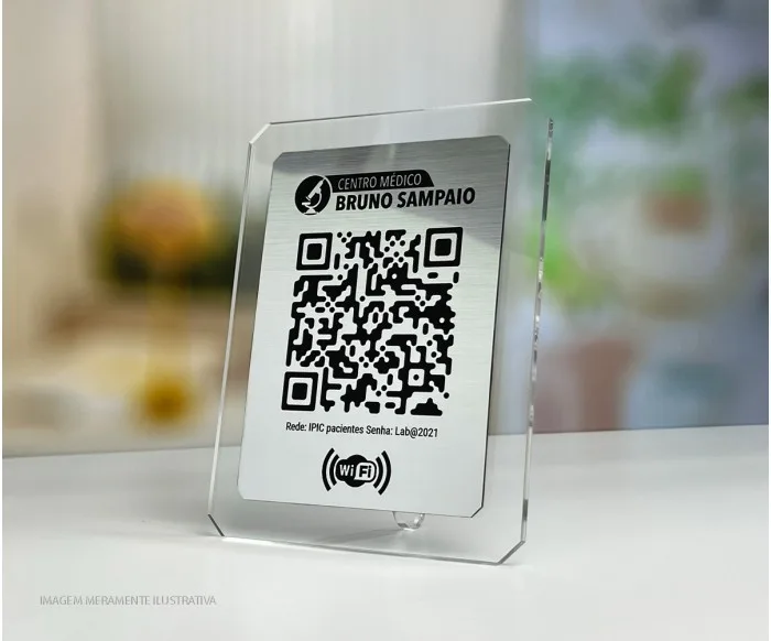 Display Chanfrado Personalizado 10,5x13,5cm